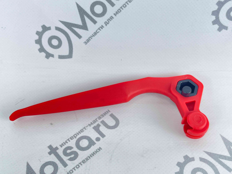 Рычаг ручки сцепления CHAMPION BC6712,6612H,7712 сдвоенной (красный) (804062-2)