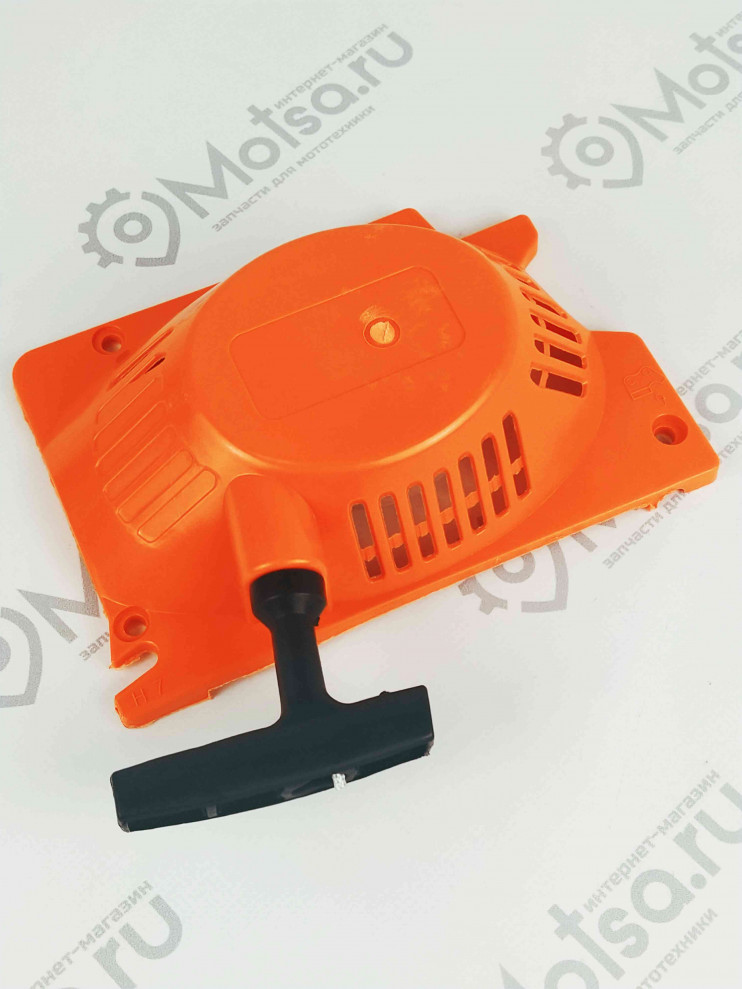 Стартер в сборе бензопилы Цыганка 45,52 плавный пуск(Carver,Forward,SD-Master)