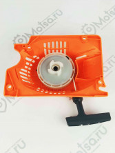 Стартер в сборе бензопилы Цыганка 45,52 плавный пуск(Carver,Forward,SD-Master)