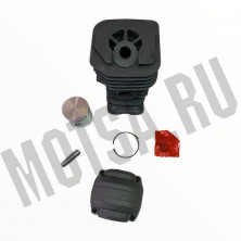 Поршневая группа Husqvarna 136 в сборе 38сс с крышкой коленвала черная