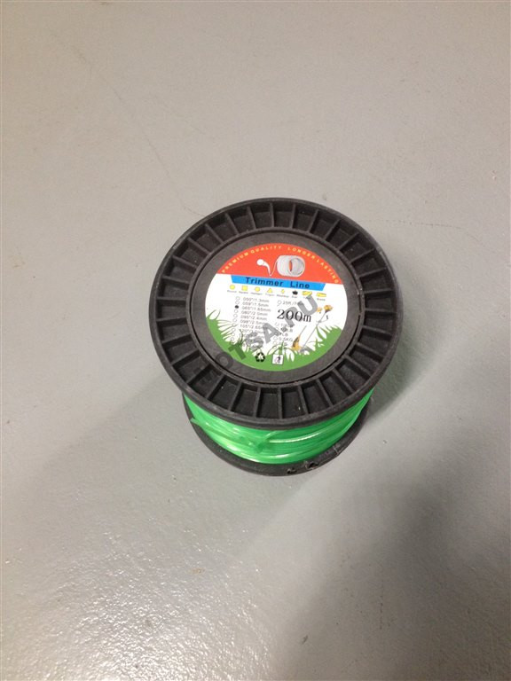 Леска триммерная (2,0*200м) TRIMMER LINE в бобине (круглая)
