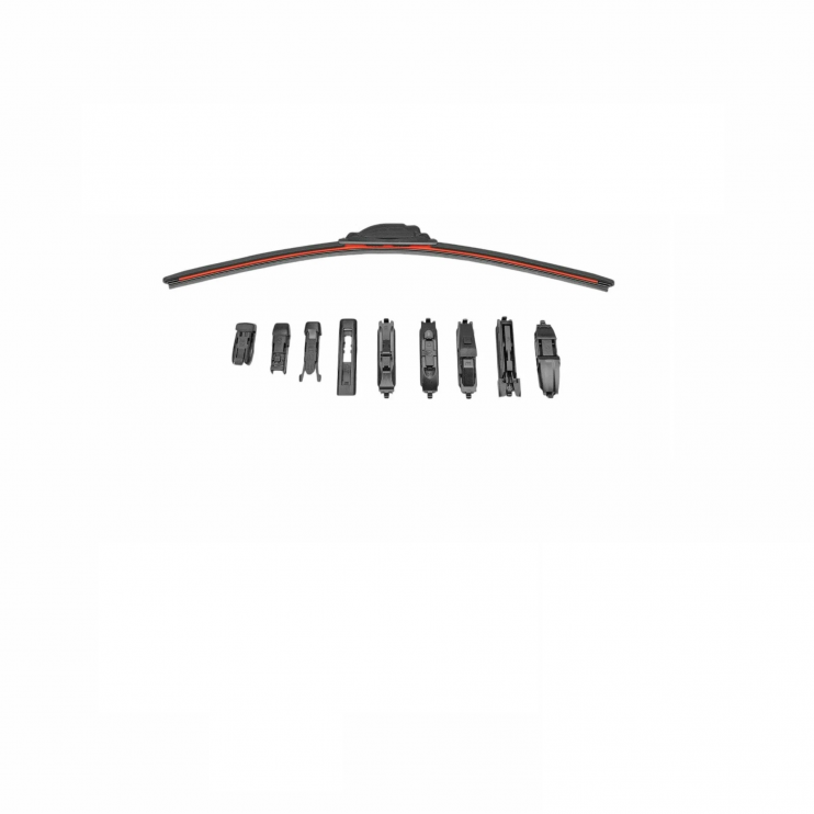 Щётка стеклоочистителя бескаркасная Hemen 500 мм 8 адаптеров HBL500