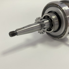 Коленвал 4х такт 50-80 см3 139QMB  (шестерня под маслонасос 16 зубов)