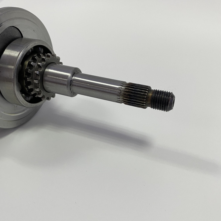 Коленвал 4х такт 50-80 см3 139QMB  (шестерня под маслонасос 16 зубов)