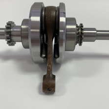 Коленвал 4х такт 50-80 см3 139QMB  (шестерня под маслонасос 16 зубов)