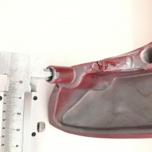 Багажник задний металл Rapiras F3 красный