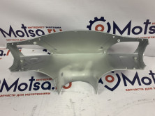 Облицовка спидометра передняя Scorpion F2 серебристая