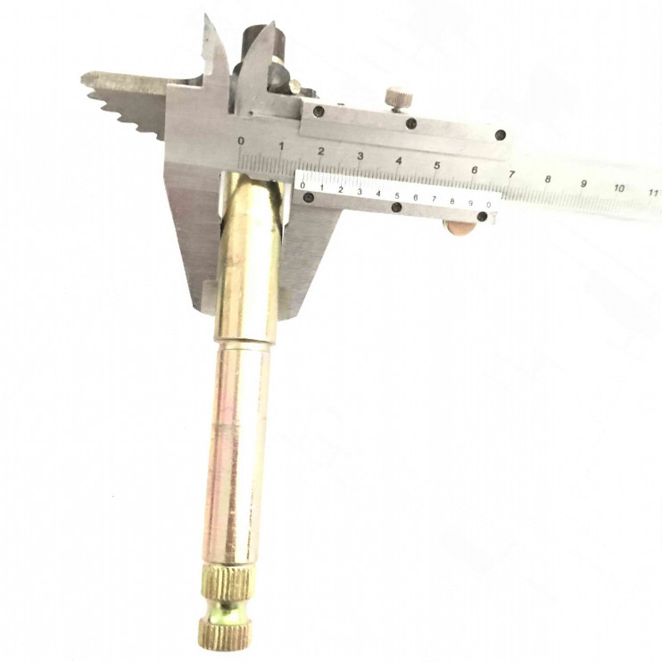 Вал кикстартера с сектором 152QMI, 157QMJ (с пружиной возвратной)  158 мм