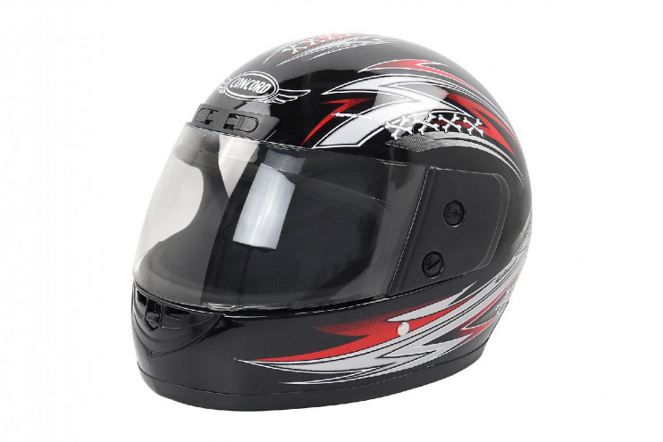 Шлем Сoncord XZF03 чёрный S интеграл