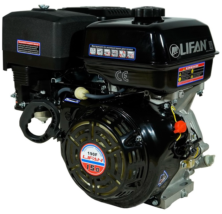 Двигатель Lifan 15.0 л.с. с катушкой 11А Lifan 190F вал 25 мм