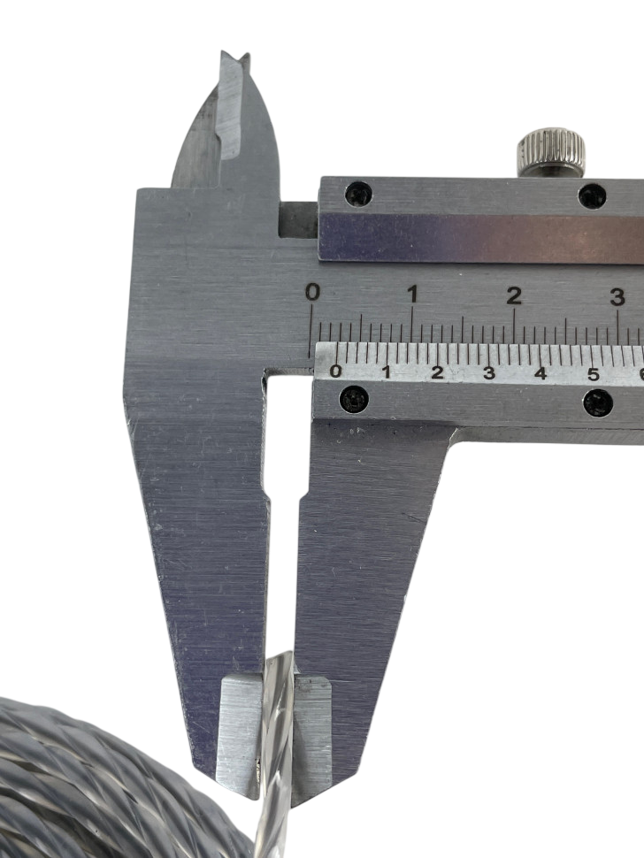 Лескa триммернaя 2.7*15м dual квaдрaт витой с сердечником