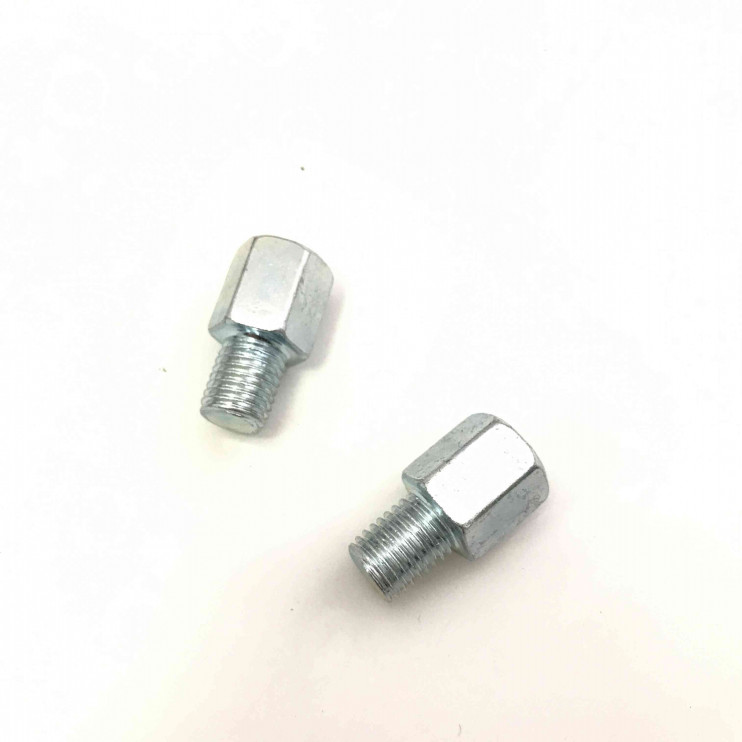 Зеркала 066 пластик каплевидные объемные черные d10