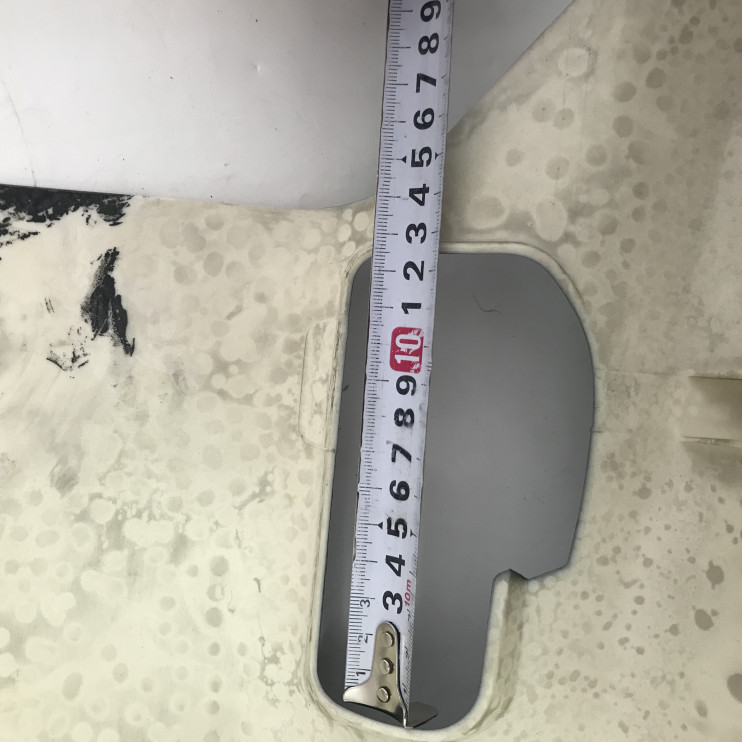 Облицовка нижняя черная Racer Lupus