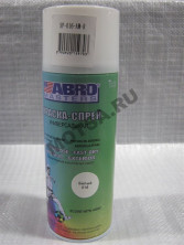 Краска аэрозоль белая глянцевая (016) ABRO Masters (400мл)