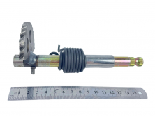 Вал кикстартера с сектором 152QMI, 157QMJ (с пружиной возвратной)  165 мм