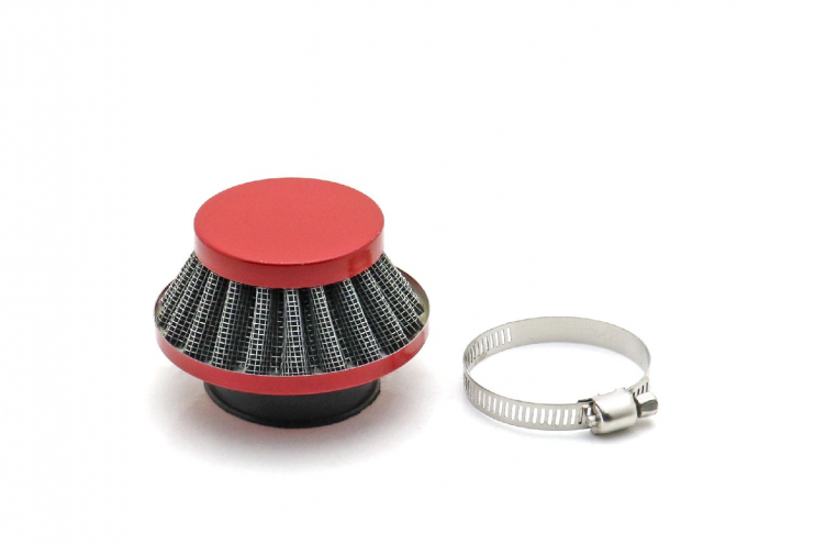 Фильтр воздушный 4 конус 40мм d38-39 mm красный wk-1005
