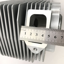 Цилиндр снегоход Буран 4х канальный С левый  без шпилек