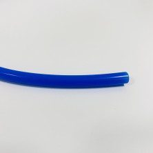 Бензошланг скутер, мопед силикон синий d=8 (4) mm (1м)