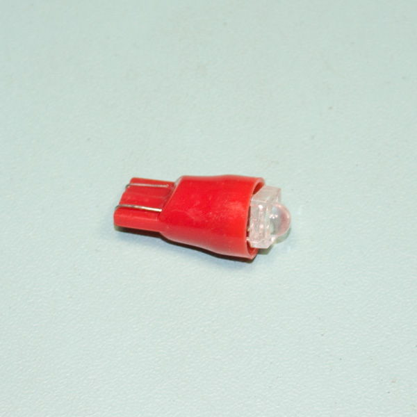 Лампа 12 В 1 светодиод T10 без цоколя квадратная красная
