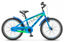 Велосипед 20 STELS Pilot 200 Gent (алюм. обод, рама 11, СИНИЙ)