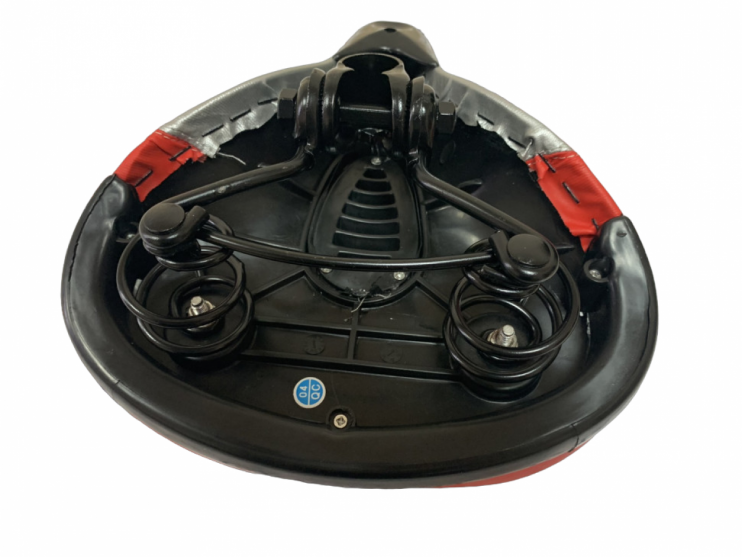 Седло вело мягкое с дыркой 270мм-230мм