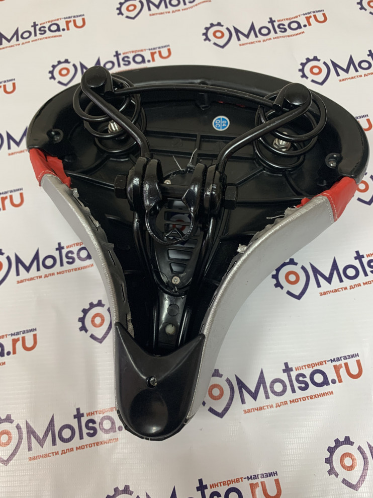 Седло вело мягкое с дыркой 270мм-230мм