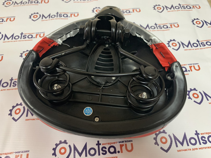 Седло вело мягкое с дыркой 270мм-230мм