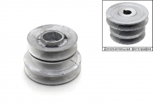 Шкив d20 мм ведущий 3-х ручейковый Нева