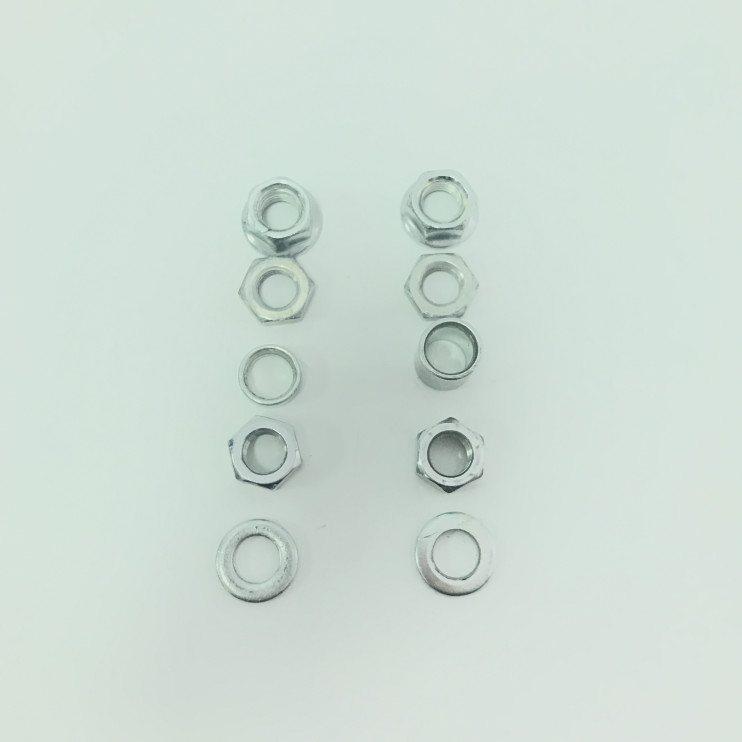 Ось втулки заднего колеса 3-8х182 мм на промподшипниках