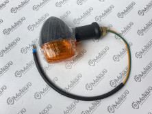 Указатель поворота мопед Альфа гибкий прямоугольный