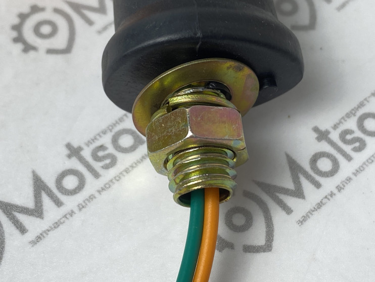 Указатель поворота мопед Альфа гибкий прямоугольный