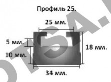 Накладка-Рельсы Yamaha-VIKING-IV длина 1440мм ширина 34мм