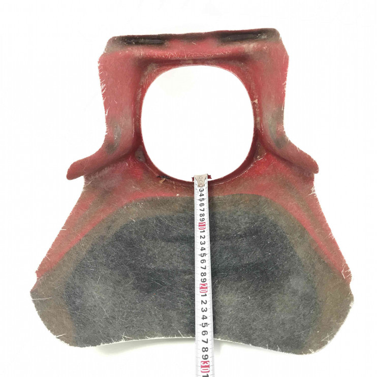 Обтекатель универсальный под круглую фару красный мотоцикл