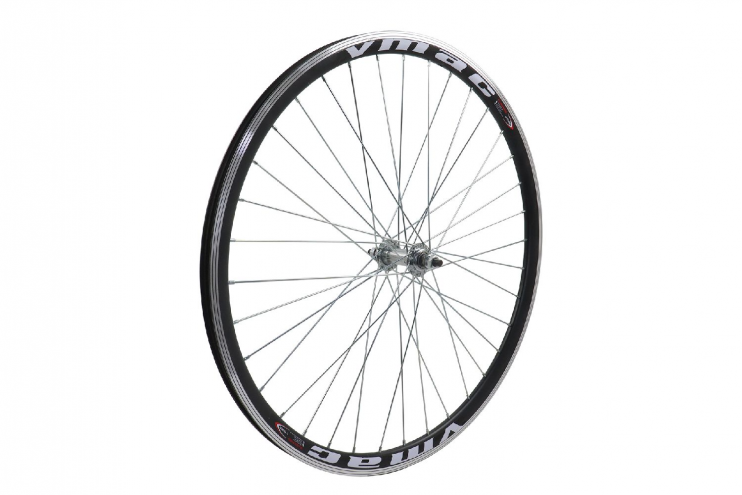 Обод 27.5 2-х слойный передний в сборе с втулкой чёрный