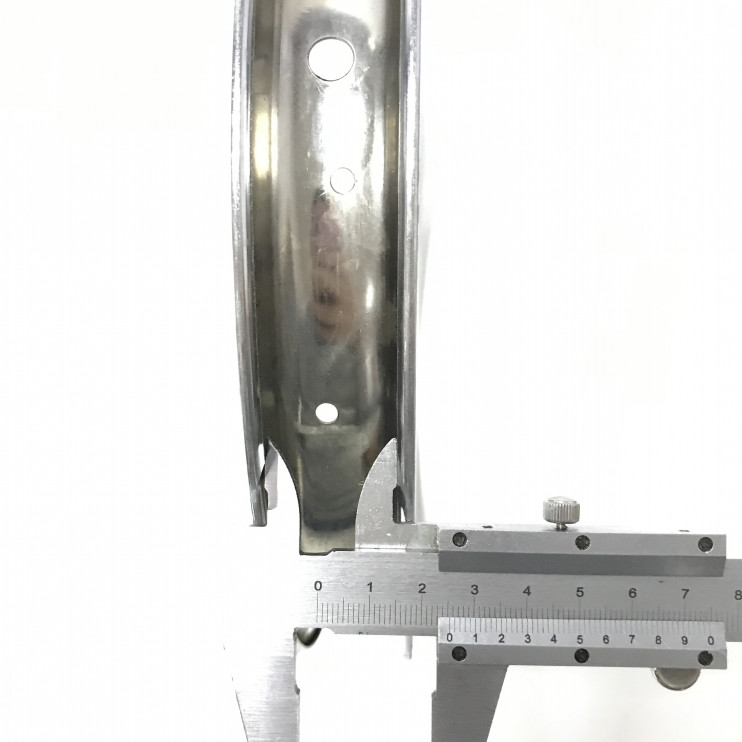 Обод 14 хром не спицованный