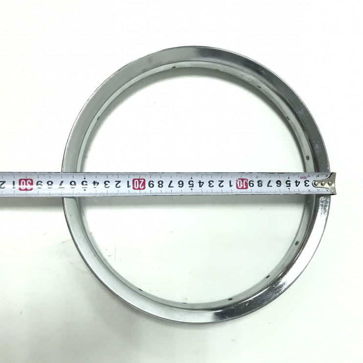 Обод 14 хром не спицованный