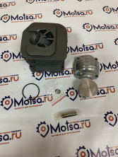 Поршневая группа Husqvarna 141 в сборе 40сс с крышкой коленвала черная