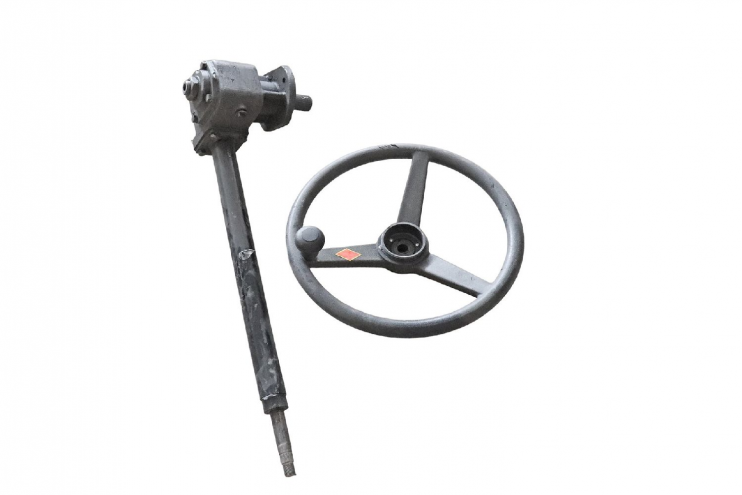Руль с рулевой колонкой минитрактор