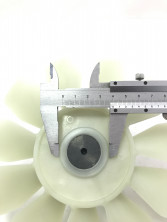 Крыльчатка снегоход Буран системы охлаждения модернизированная  со шкивом