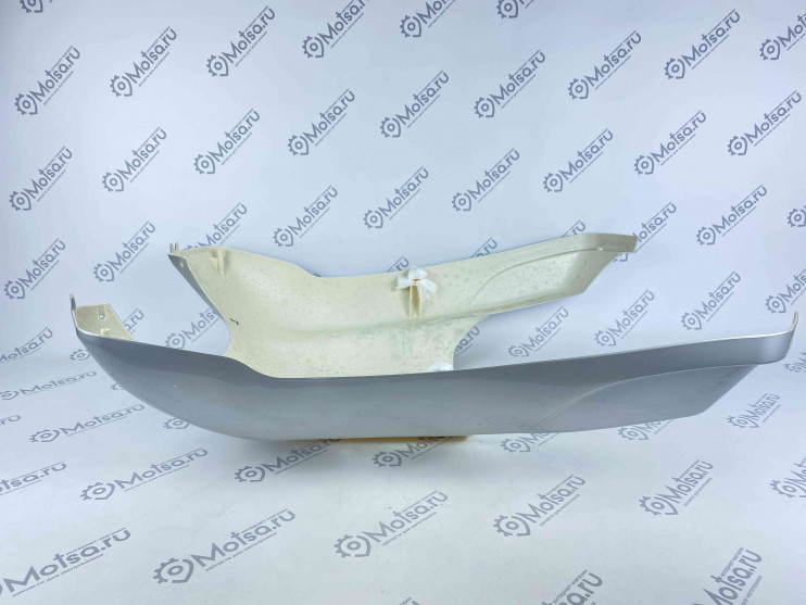 Облицовка нижняя серебристая Racer Lupus