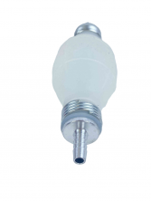 Груша средняя два клапана силикон штуцер 6 мм