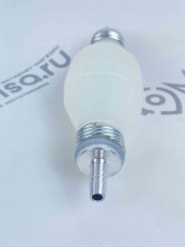 Груша средняя два клапана силикон штуцер 6 мм