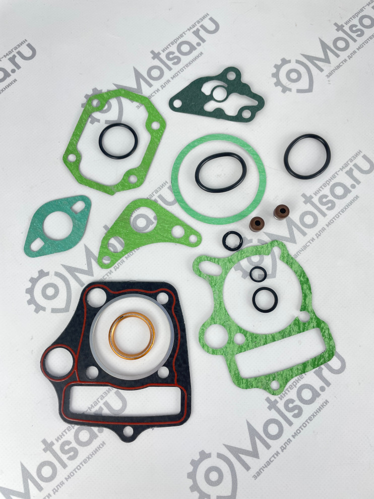 Набор прокладок ЦПГ мопед Дельта, Альфа, Зодиак (110см3) 52 мм