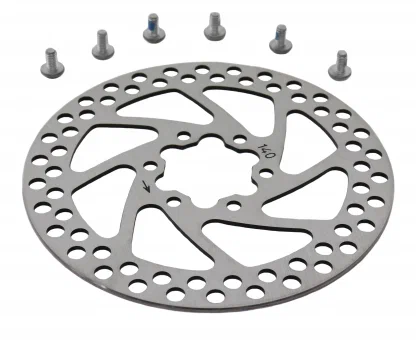 Диск тормозной 140 мм 6 болтов электросамокат