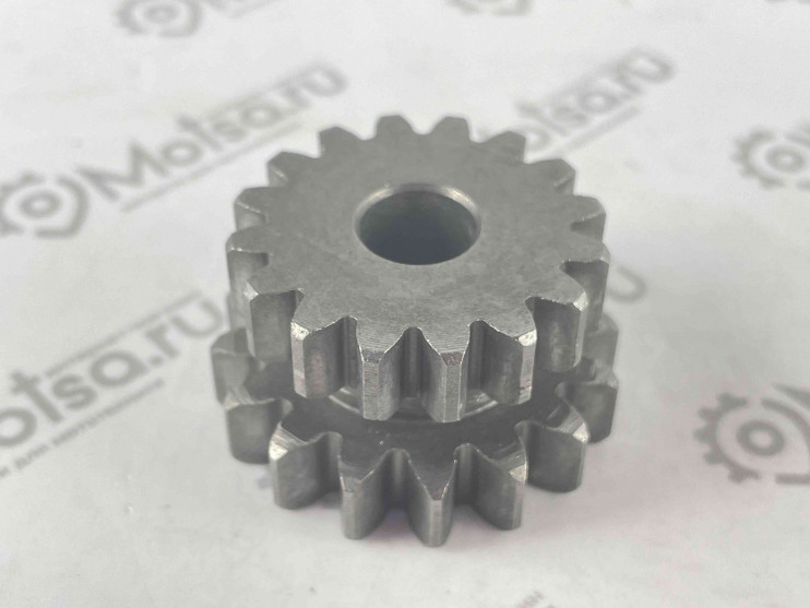 Вал промежуточный электростартера 16/16 зубов 163FML-2