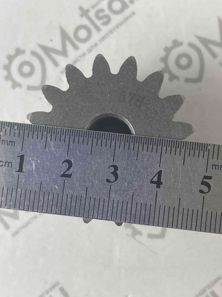 Вал промежуточный электростартера 16/16 зубов 163FML-2