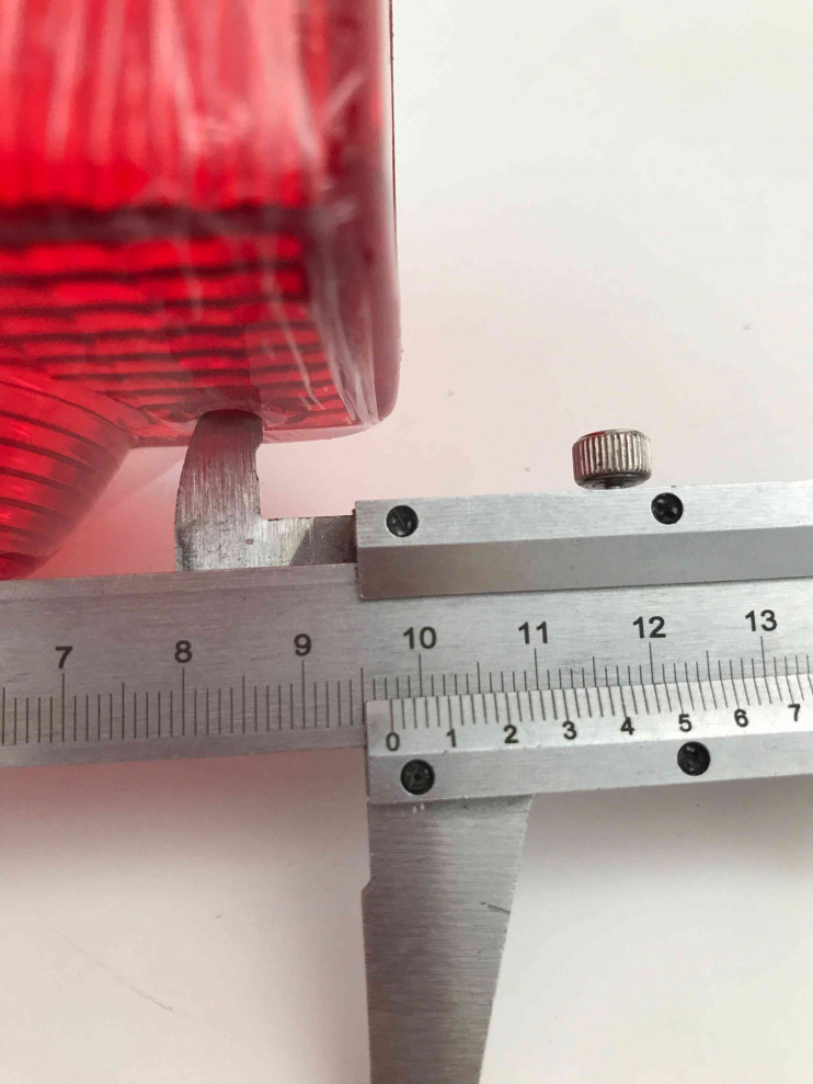 Рассеиватель стоп сигнала мопед Альфа, Дельта