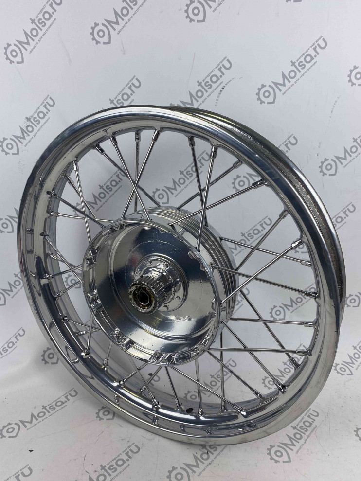 Обод Иж в сборе 18 хром (реставрация)