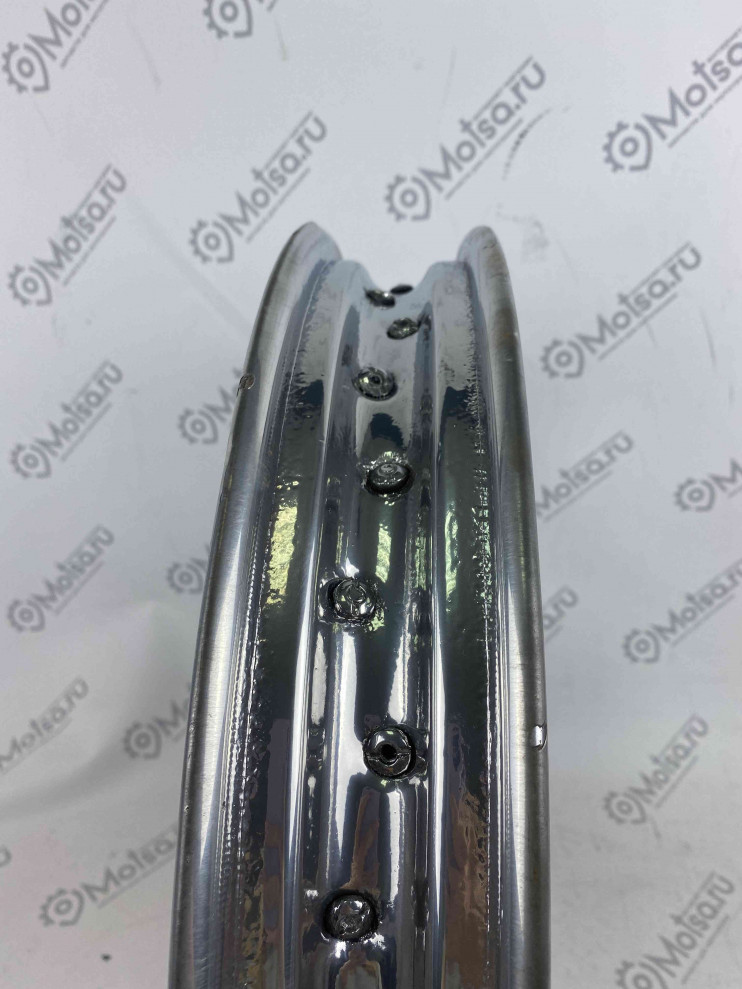 Обод Иж в сборе 18 хром (реставрация)