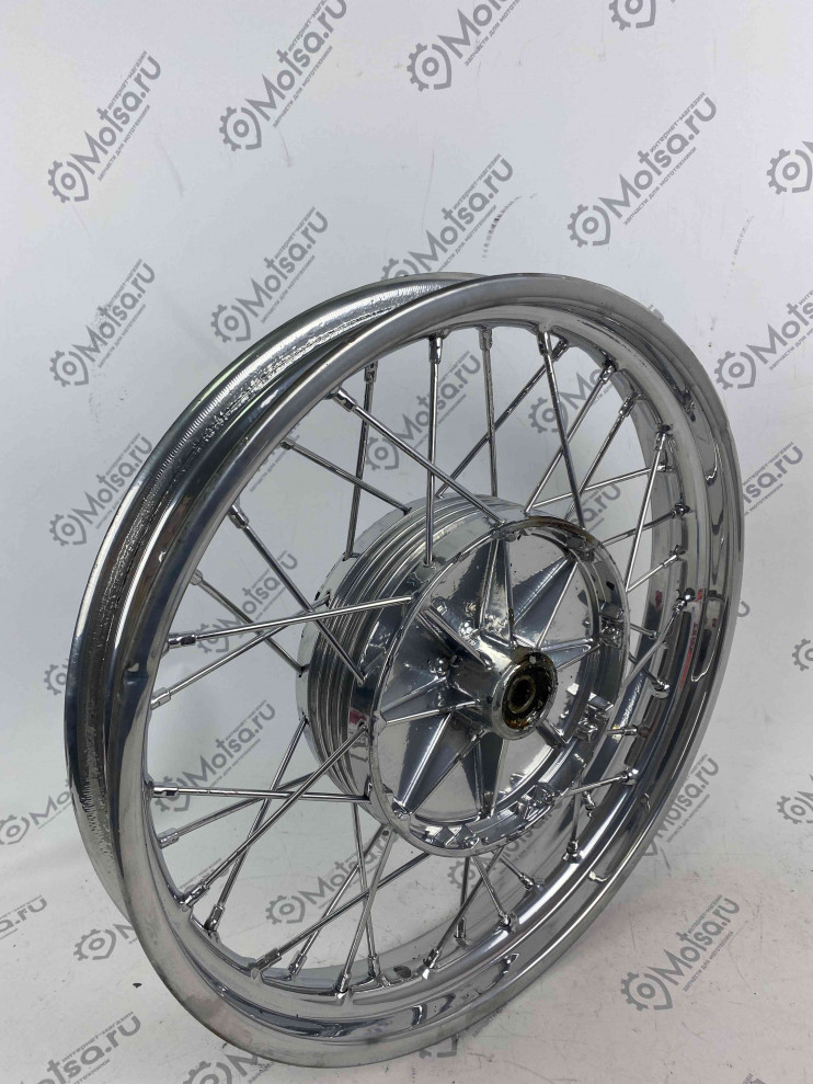 Обод Иж в сборе 18 хром (реставрация)